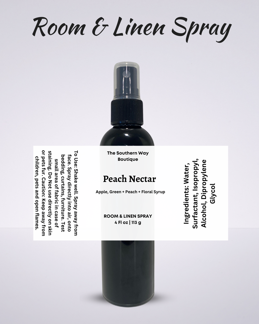 'Peach Nectar' Room + Linen Spray