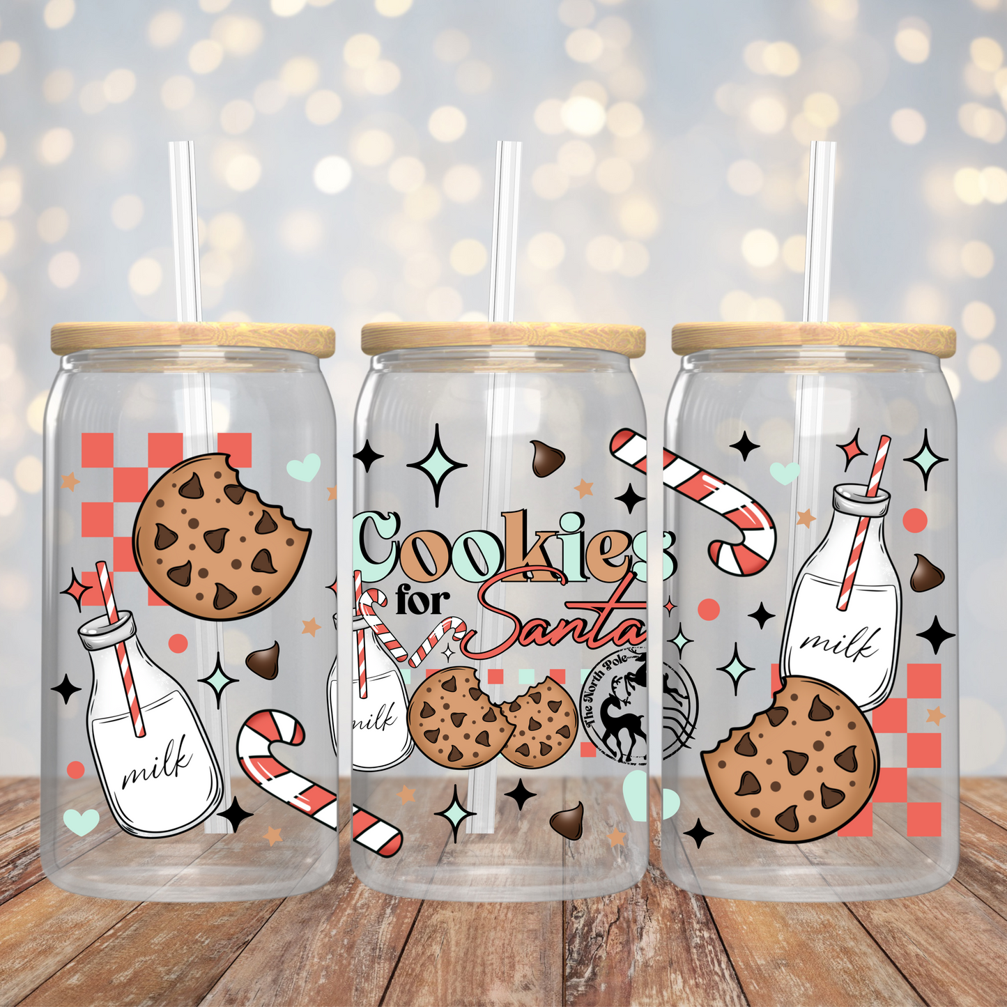 Cookies for Santa - UV DTF Wraps