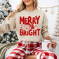 Merry & Bright  - Single Color Transfer